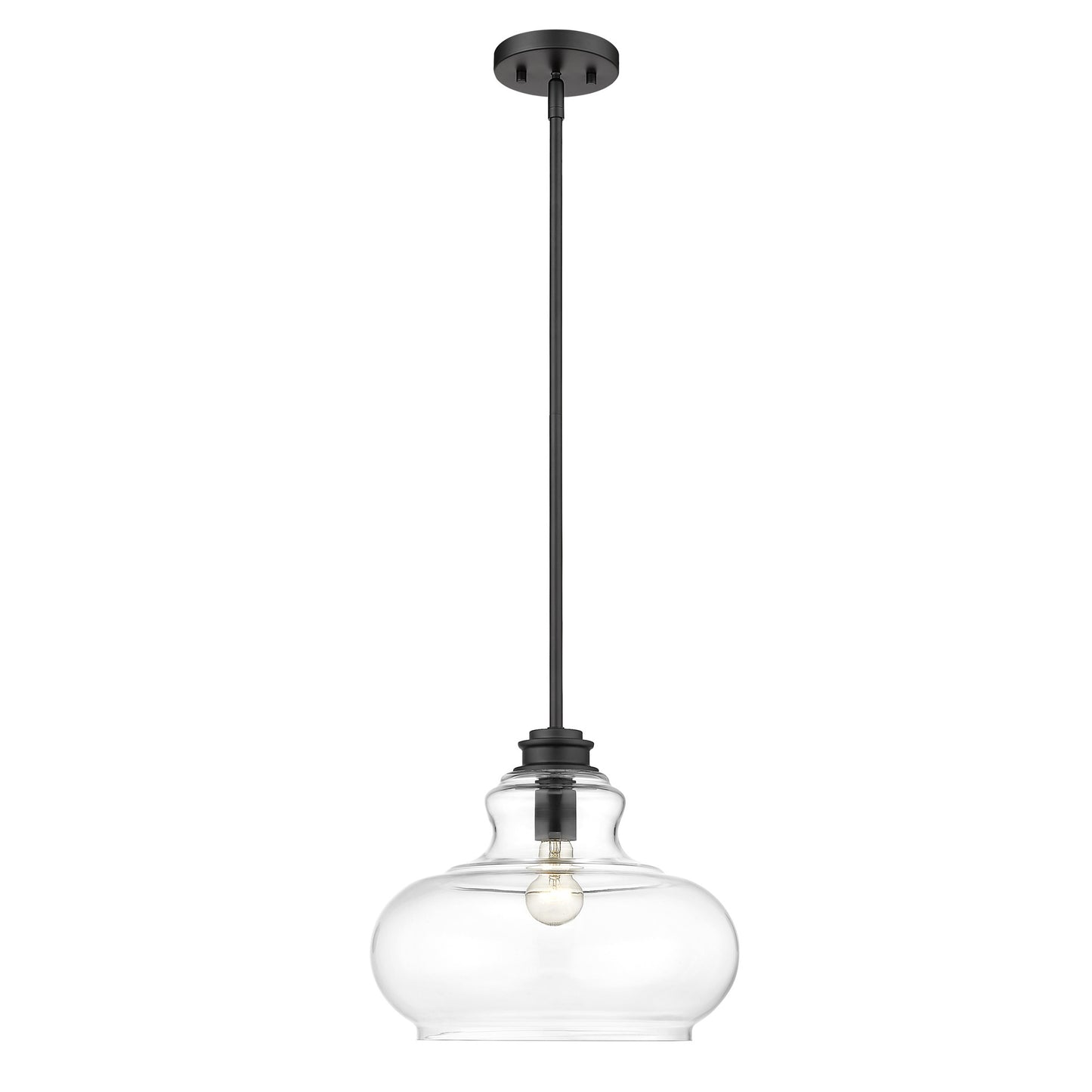 Torrel 1-Light Matte Black Pendant