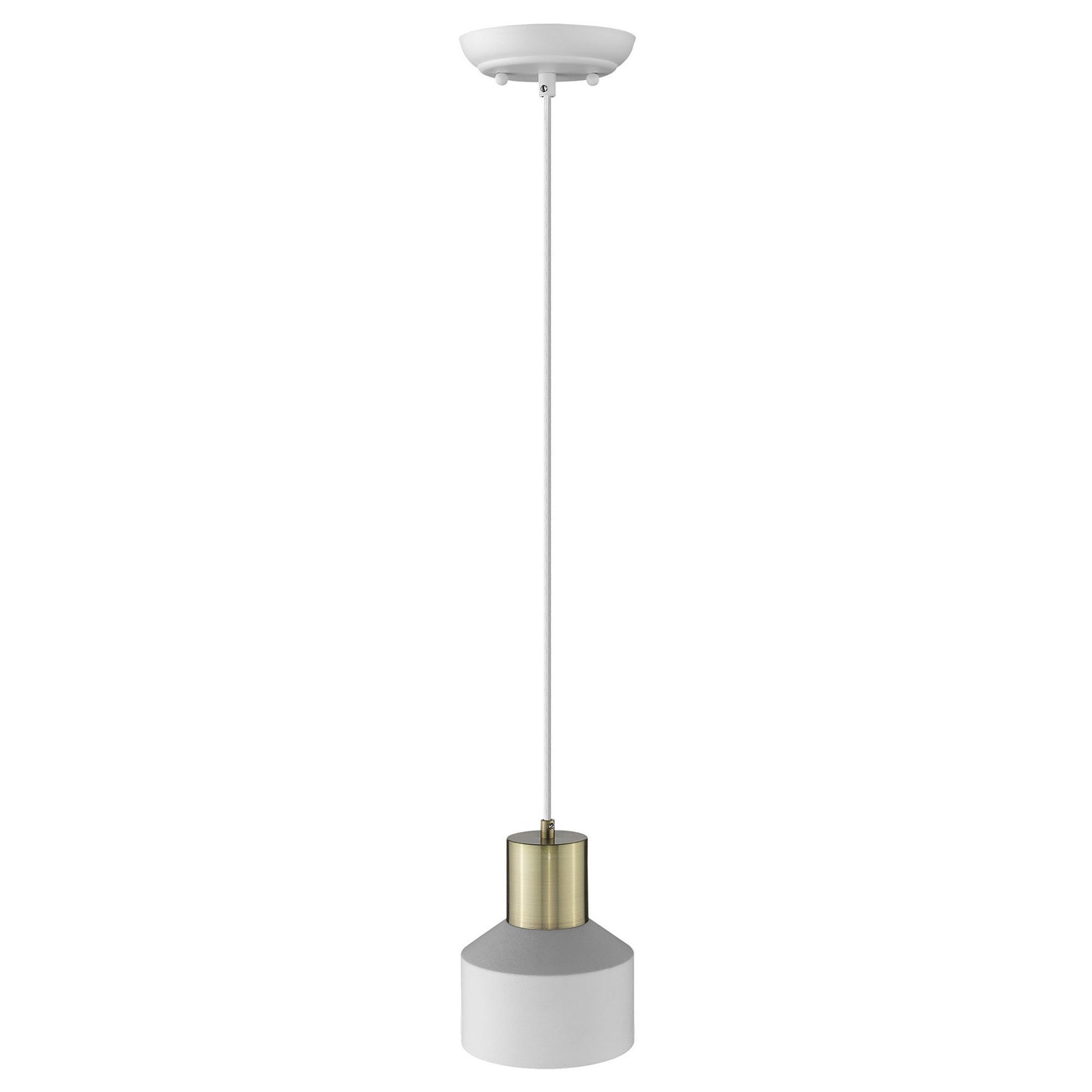 White and Gold Pendant Hanging Light