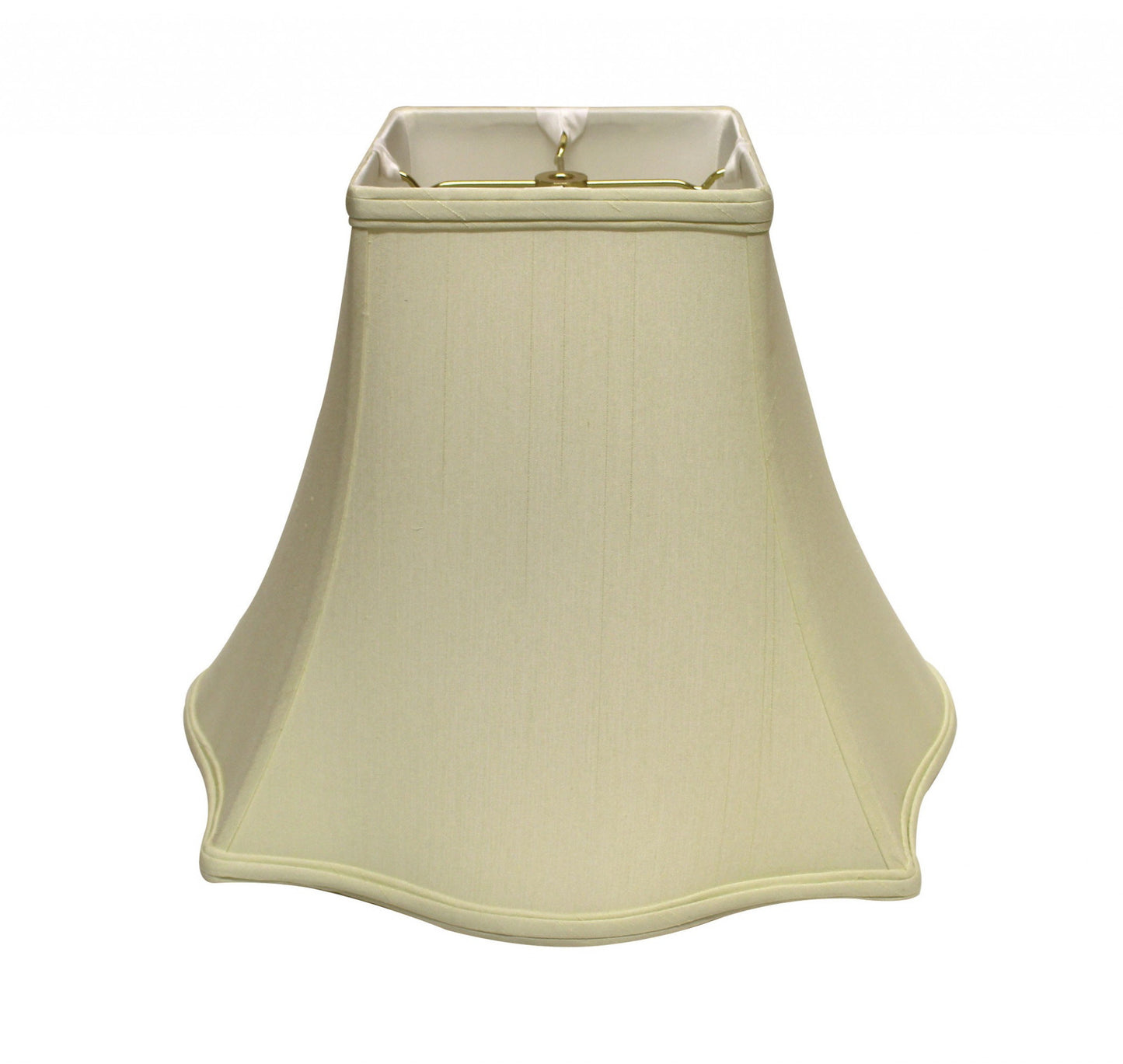 10" Ivory Premium Square Monay Shantung Lampshade