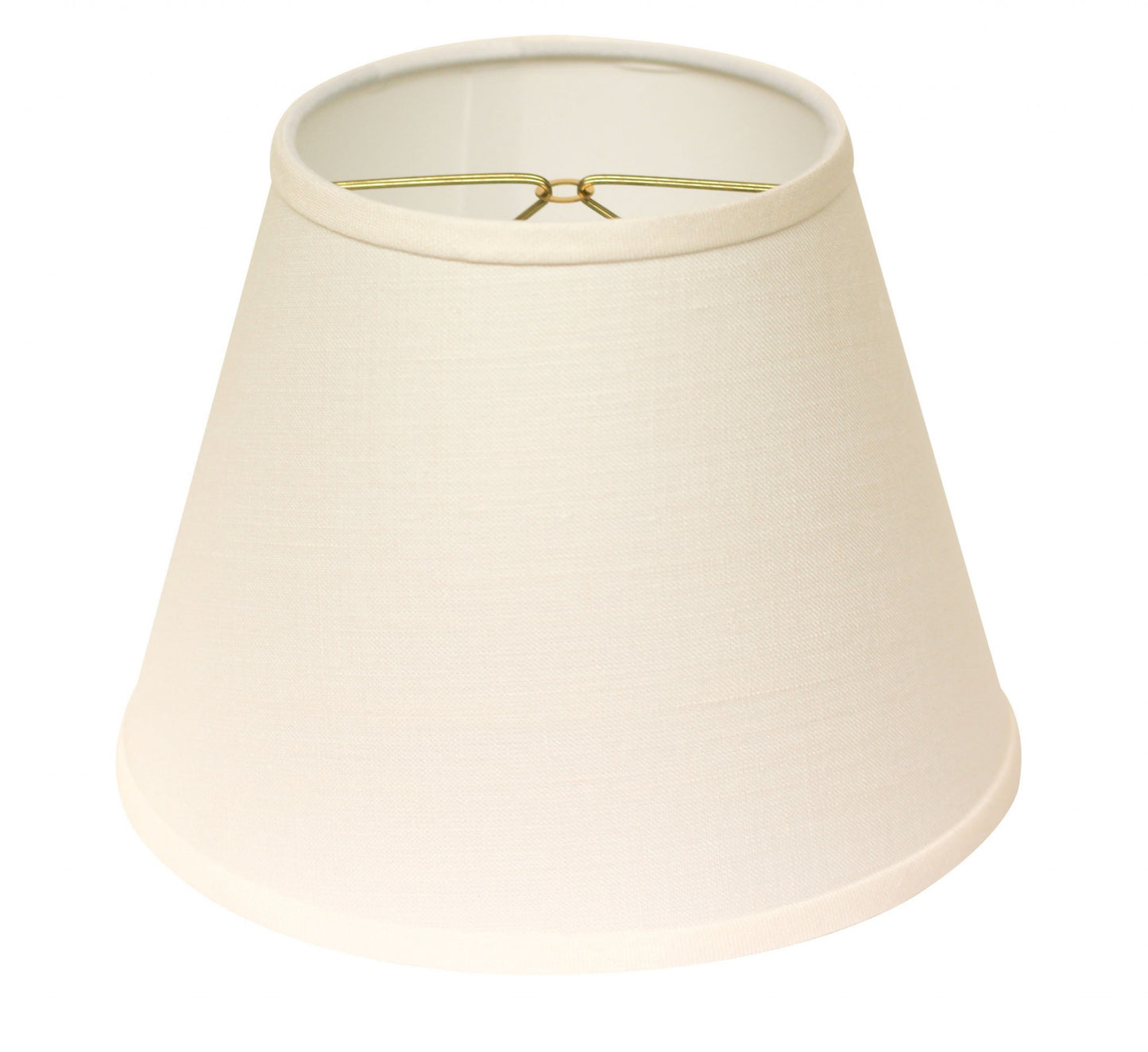 10" Parchment Biege Hardback Empire Linen Lampshade